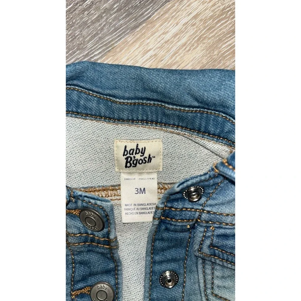 Baby B’gosh Denim Jacket Size 3 Months